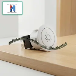 کلید لامپ فرگاز گرد سفید