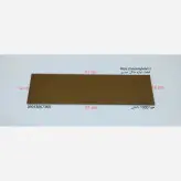 شیشه بخاری مهیا گاز داخلی 14 * 51