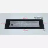 شیشه بخاری گازی پلار 17 - 59