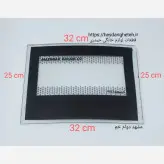 شیشه بخاری گازی مشهد دوام خم 25 - 32