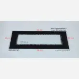 شیشه بخاری گازی نیک کالا شومینه 20 * 56
