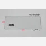 شیشه بخاری گازی نیک کالا شومینه 20 * 56