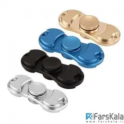 اسپینر 2 پره آلومینیومی Fidget Spinner Metal 2 Sided