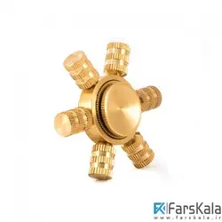 اسپینر فلزی شش پره ای Fidget Spinner Metal Six Vane