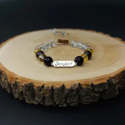 دستبند سنگ و پلاک تو مرا جان و جهانی کد14