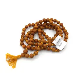 تسبیح معطر چوب صندل مدل شناسنامه دار 10 میل