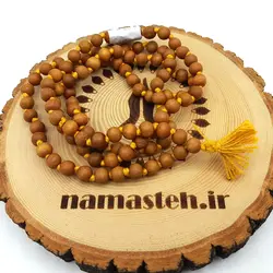 تسبیح معطر چوب صندل مدل شناسنامه دار 10 میل