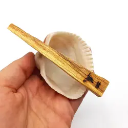 چوب مقدس پالوسانتو اکوادور و صدف کاسه ای