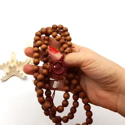 تسبیح معطر چوب صندل کهنه 10 میل کد 620004