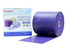 sancband کش ورزشی سنتس باند46متری رنگ بنفش