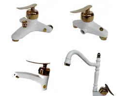 ست 4 تکه شیرآلات پلیکان مدل افرا رنگبندی - فروشگاه تایلتپ