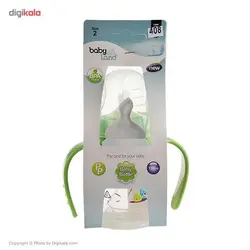 شیشه شیر بیبی لند مدل 408 ظرفیت 150 میلی لیتر