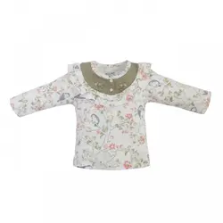 آستین بلند گنجشک نیلی