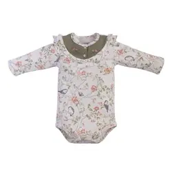 بادی آستین بلند گنجشک نیلی