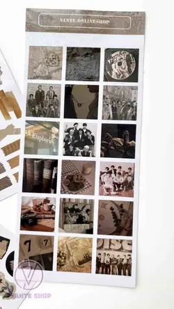 پک استیکر کلاسیک Bts |