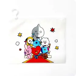 پوشه زیپ دار bt21 کد102 |