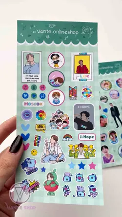 پک استیکر برش خورده جیهوپ |