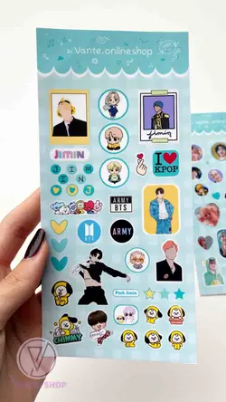 پک استیکر برش خورده جیمین |