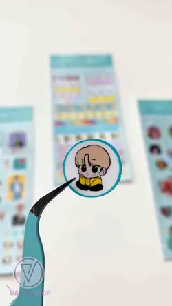 پک استیکر برش خورده جیمین |