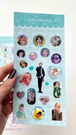 پک استیکر برش خورده جیمین |