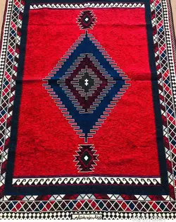 روفرشی زرتاب یزد دومخمل-طرح بختیاری