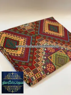 روفرشی سنتی پیکنیکی-طرح لوز زرشکی