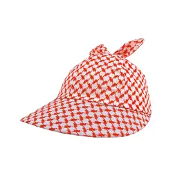 نقاب آفتابگیر دخترانه مدل فرکانسی رنگ قرمز - فروشگاه اینترنتی استایل استور