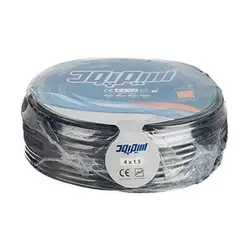 کابل افشان سیم پود چهار رشته با سطح مقطع 1/5mm (کلاف)