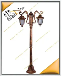 چراغ حیاطی مدل صدف سردری