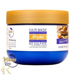 ماسک مو آرگان داخل حمام بدون سولفات ۵۰۰ml مارین رز