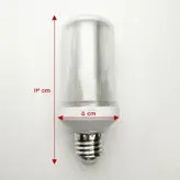 لامپ ال ای دی 4 وات نمانور مدل شعله آتش طرح مشعل پایه E27