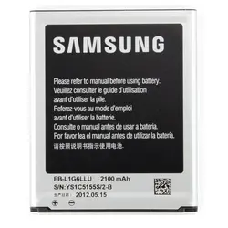 باتری موبایل مدل EB-L1G6LLU ظرفیت 2100 میلی آمپر ساعت مناسب برای گوشی موبایل سامسونگ Galaxy S3 - مای باتری فروشگاه باتری موبایل ، انواع باطری