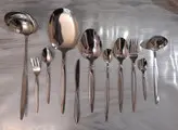 سرویس قاشق چنگال، یونیک، 30 نفره، 132پارچه