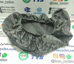 روکش زین موتور سیکلت طرح ایروکس مشکی