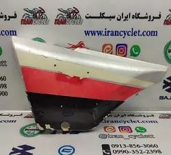 قاب ( درب ) بغل موتور سیکلت کاواساکی GTO زرشکی دو رنگ چپ استوک کد2