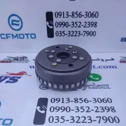 وزنه ( فلكه ) آهنربا برق انواع موتور سیكلت هندا انژوكتر ( كد 4 ) استوک سالم