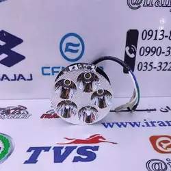 لامپ جلو LED انواع موتور سیکلت گرد ( 6 تایی )