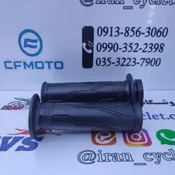 لاستیک سر دسته موتور سیکلت طرح ایروکس دو سوراخ ( جفت )