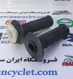 لاستیک سر دسته انواع موتور تریل مشکی ( جفتی )