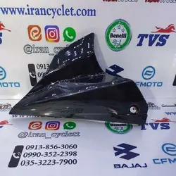 کاور زیر انجین (اسپایلر) موتور سیکلت آپاچی 150/160/180شرکتی مشکی (چپ)