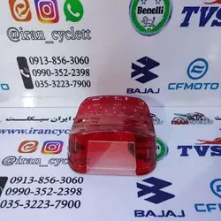 شیشه ( طلق ) خطر انواع موتور سیکلت هندا ( زانتیایی قرمز )