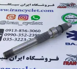 شافت کلاچ استارت موتورسیکلت طرح کلیک