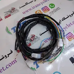 سیم کشی کامل موتور سیکلت کاواساکی GTO