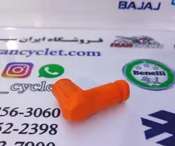 سر شمع انواع موتور سیکلت رنگی ( نارنجی )