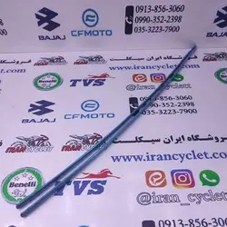 زه زین موتور سیکلت هندا استیل ( جفت )
