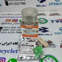 رینگ وپیستون موتور سیکلت آپاچی 180 شماره 100 برند سام