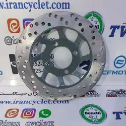 دیسک ترمز جلو موتور سیکلت طرح ویو 4 سوراخ گود