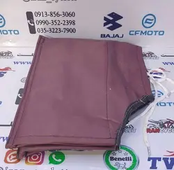 دستکش موتوری انواع موتور سیکلت (زرشکی )