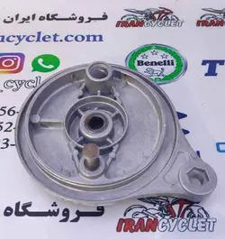 درب توپی ( لنت ) عقب موتور سیکلت طرح ویو تسمه ای ( نقره ای )