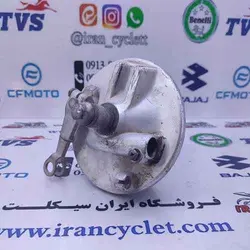 درب توپی ( لنت ) جلو کامل موتور سیکلت اصلی ویو با اهرم و میل چرخ استوک سالم
